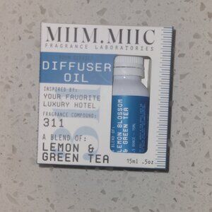 MIIM.MIIC Fragrance 311 LEMON & GREEN TEA Diffuser Oil * Hotel Inspired